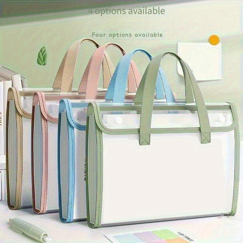 13-Pocket File Organizer Holder–Transparent Multi-Layer Document Folder for A4 Size Paper,Perfect for Home,School&Office Storage