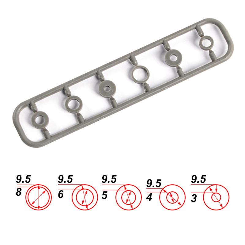 Cw Ccw Rc Propellers7X5 8X6 9X6 10X7Inch Gray 2-Vane Direct Drive Nylon Propeller With Adapter Rings For Rc Airplan Drone Glider