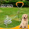 Puppy Dog Pile Out Stake Pet Leash Fixed Stake for Outdoors Yard Camping