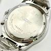 [New battery] SEIKO Men's watch Silver Date 5T24-0AA0 760843 Genuine belt Engraved Alarm unknown