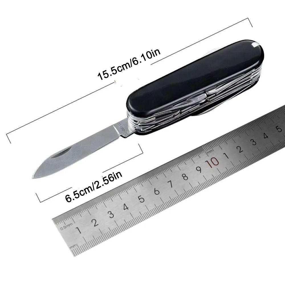 17 in 1 Tragbares Klappmesser Edelstahl Militär Survival Messer Outdoor Camping