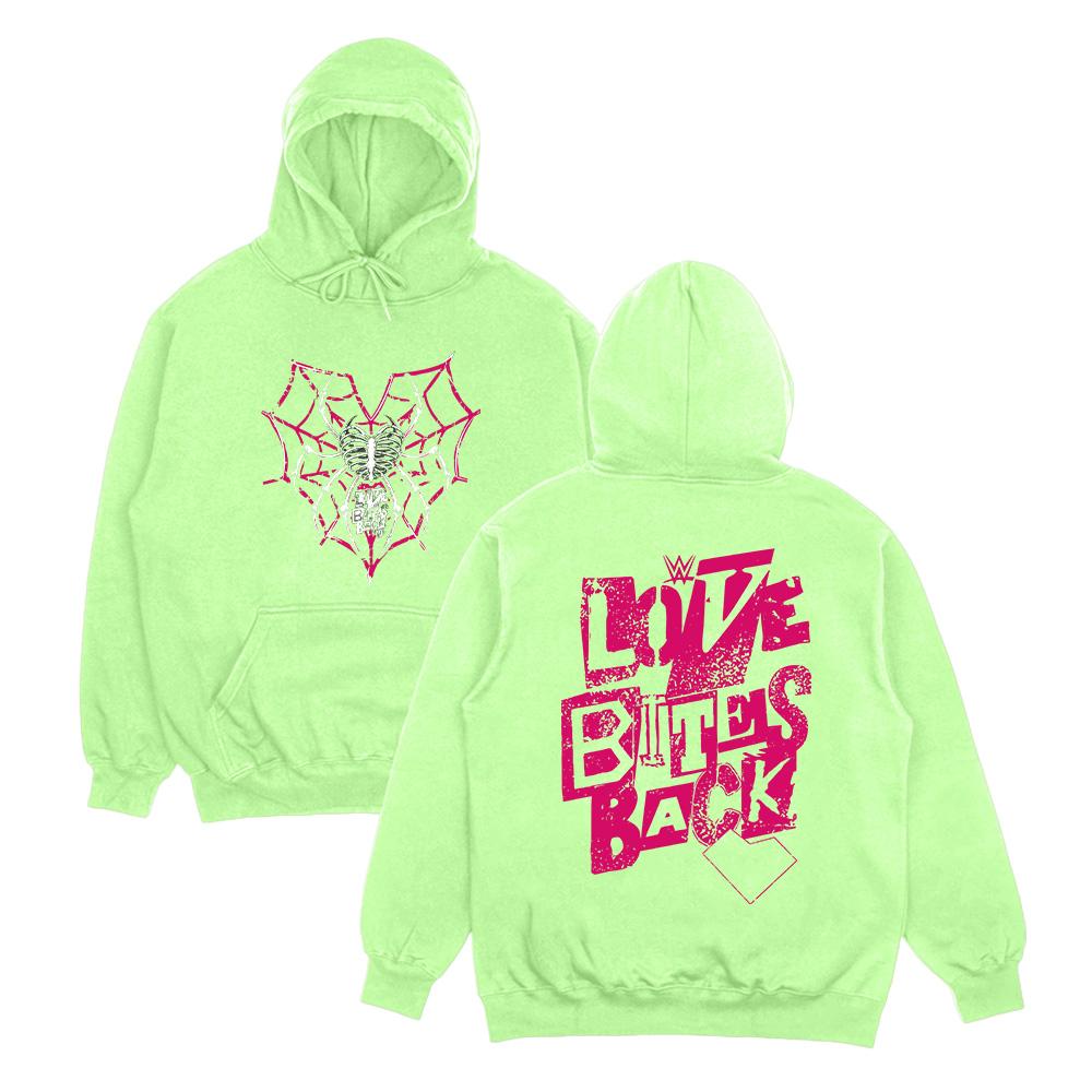 AJ Lee Love Bites Hoodies Vintage High Street Streetwear Women Men Long Sleeve Pullovers Outdoor Sports Y2K Clothing