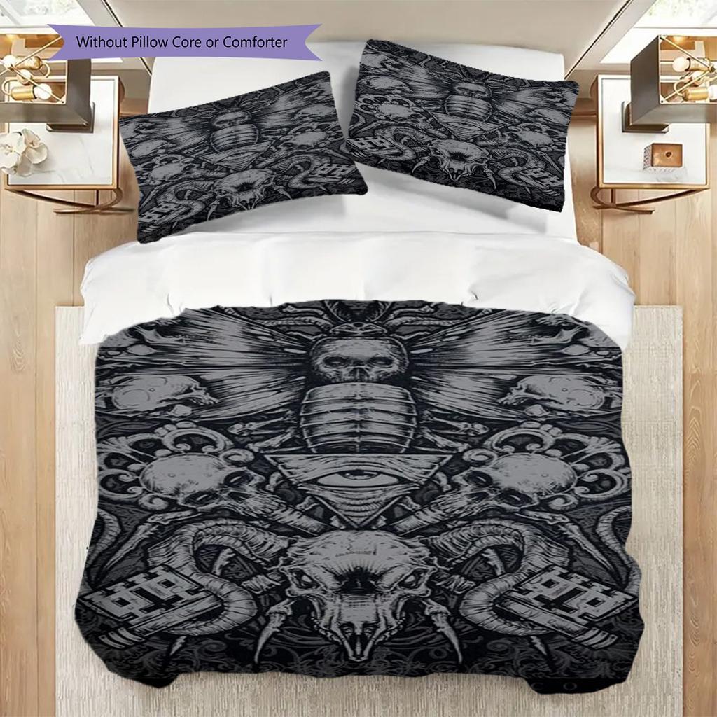 Shield Warrior Set Threepiece Set 1 Duvet Cover 2 Pillowcase Without Core Bedding Set Duvet Cover And Pillowcase Soft And Comfortable