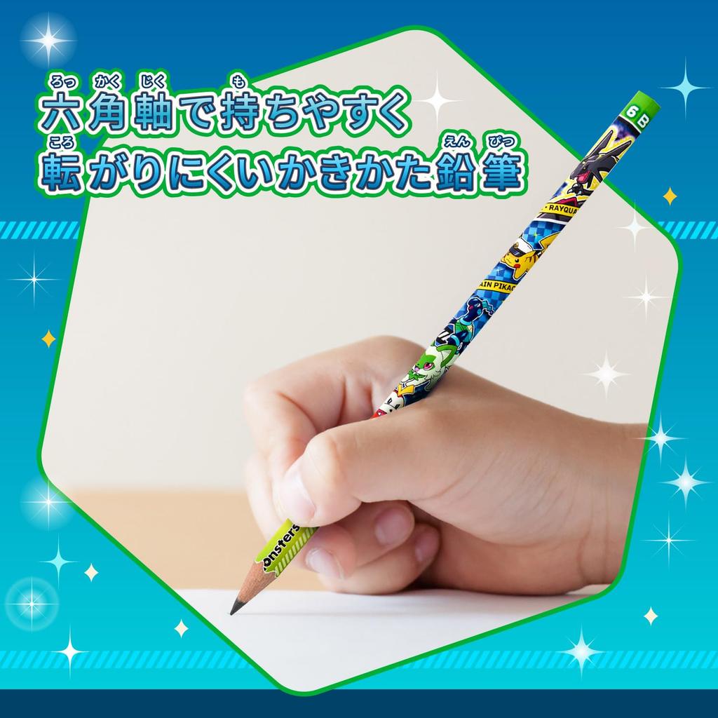 Showa Note Writing 4 312729002 Pokémon Pencils, Pencils, 6B, pencils,