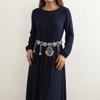 Metal Ethnic Style Belt Adjustable Body Chain Retro Tassel Belly Chain  Dress Ornament