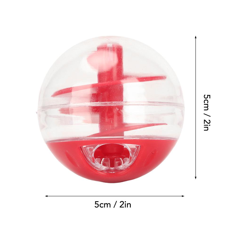 Cat Treat Dispensing Ball Bite Resistant Interactive Pet Slow Feeder Puzzle Ball for Kitten