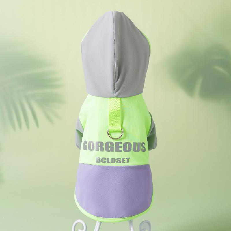 Spring and summer dog sunscreen clothes are cold and cold, small dog Bigbear Teddy summer cool clothes pet dog clothes