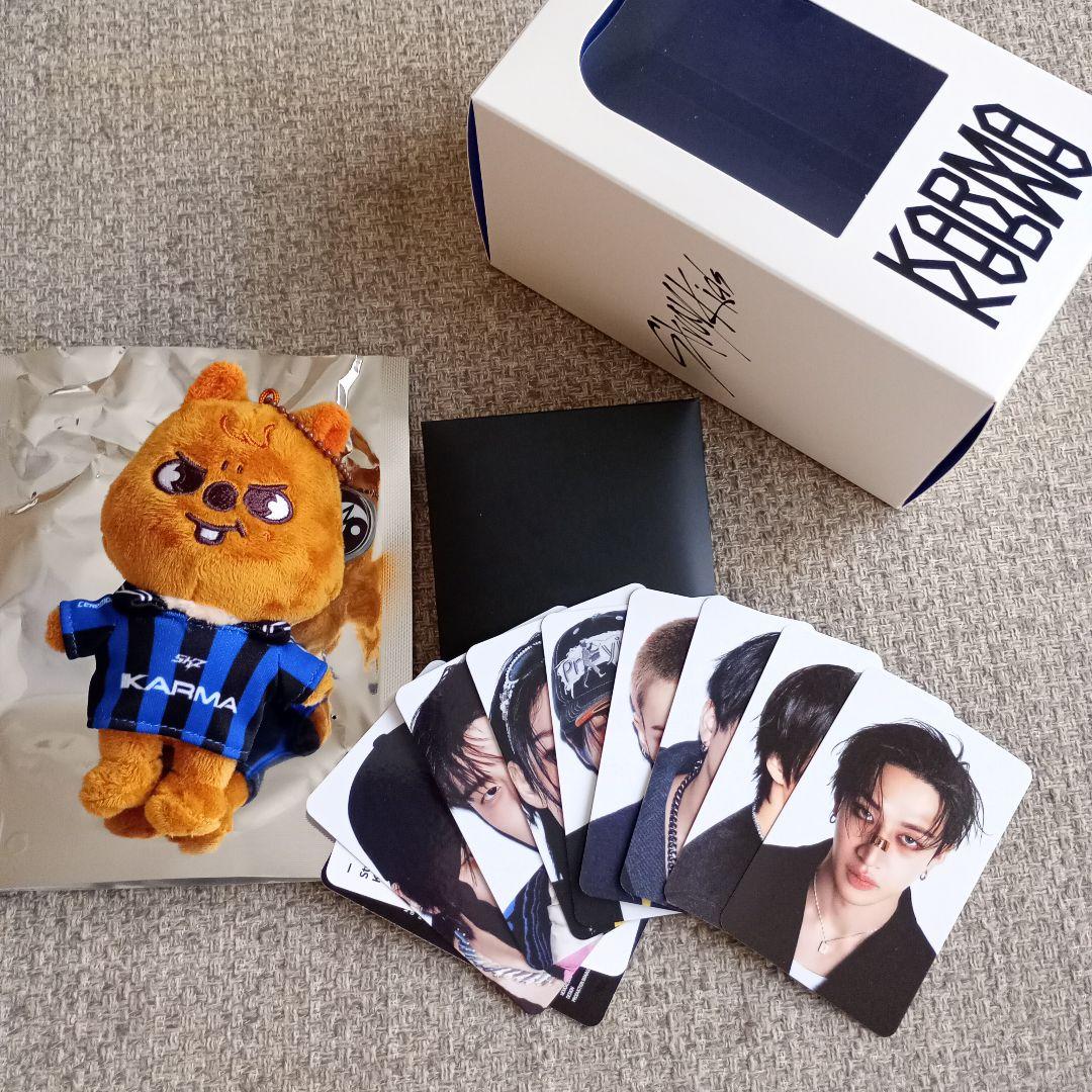 

[USED] StrayKids Han Quokka Plush Toy Karma SKZOO Trading Card
