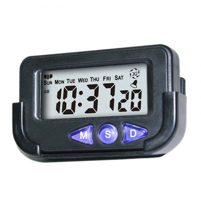 Newly Portable Pocket Sized Digital Electronic Travel Alarm Clock Automotive Electronic Stopwatch  Sale