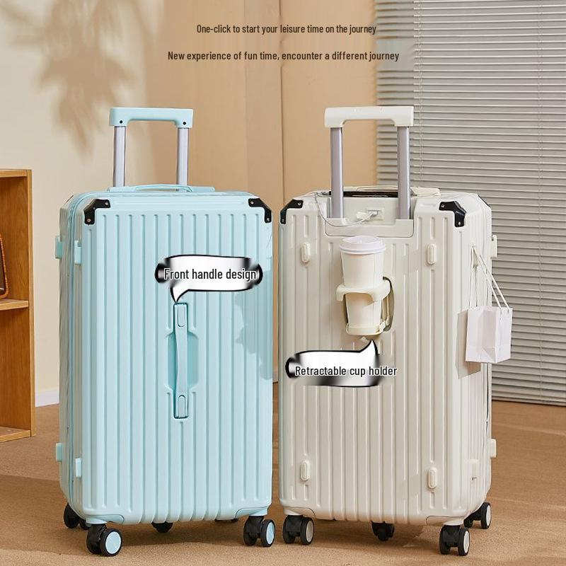2025 Five-Wheel Large Capacity Suitcase: Sturdy, Durable Carry-On Luggage with Pull Handle for Men & Women, 28-inch