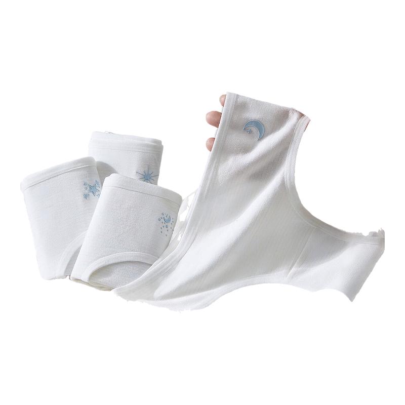 MWR Women's 10A Antibacterial Sweet Print Cotton Blend Boxer Briefs Multi-Pack