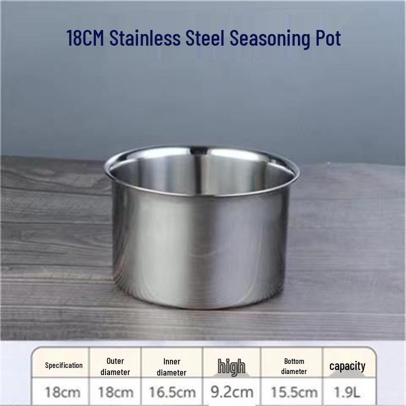 High-Temperature Resistant Stainless Steel Oil Basin with Lid - Kitchen & Commercial Use