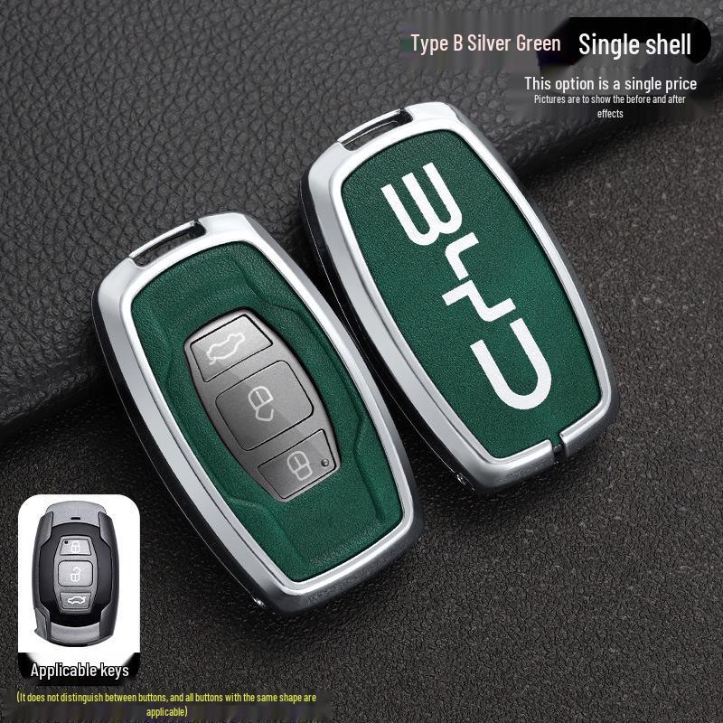 BYD Song, Tang Max, G5 Surui, E5 Sirui, G6 Qin Metal Key Case – Creative Car Shell Buckle (Old Models)