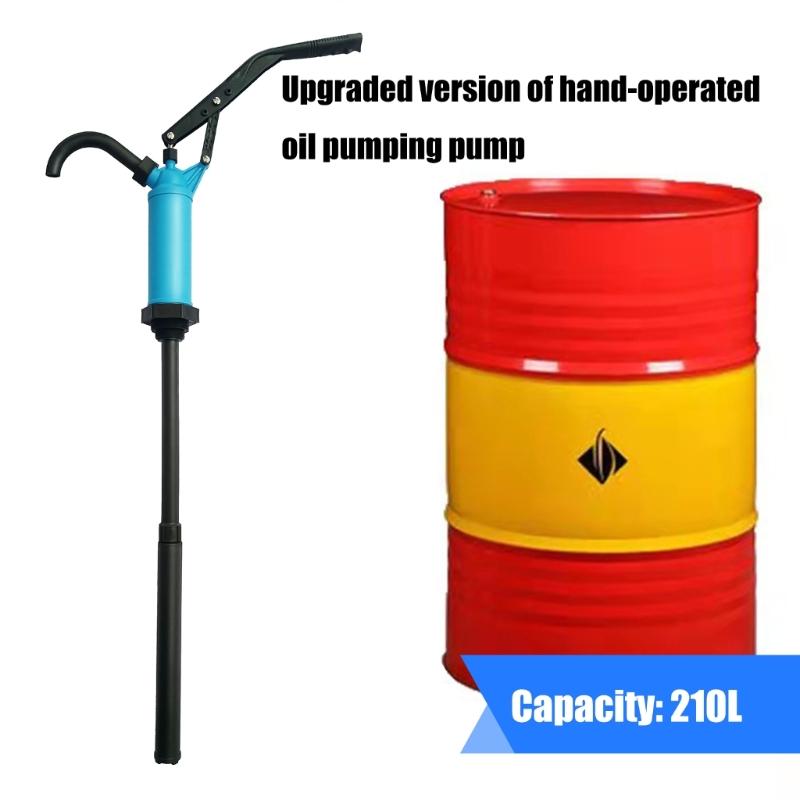 High Efficiency Lever Operated Drum Pump Portable Hand Pump Leak Proof Substance Transfer Pump for 55 Gallon Drums