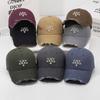 Broken Baseball Cap Spring Autumn Women Embroidered Cap Men Sunshade Sunscreen Cap