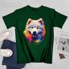 Unisex Unisex Samoyed Puppy Tshirt Tees T Shirts WoUnisex Boys 100 Cotton TShirt