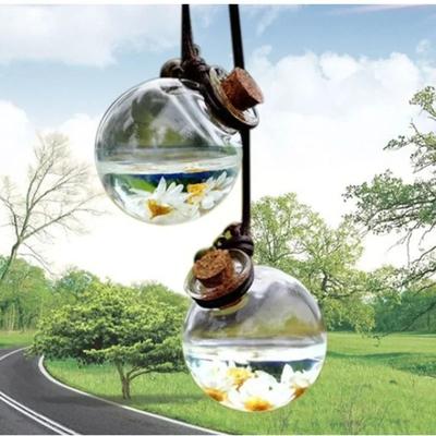 Pandantiv Parfum Agățat în Mașină Parfumat Purificator Aer Sticlă goală pentru Uleiuri Esențiale Difuzor Ornamente Automobile
