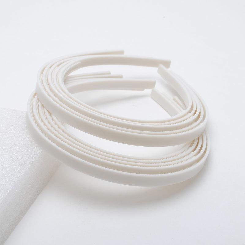 10pcs/lot 8mm /10mm Wide Teeth Hairbands Girls Plastic Headbands Lady Jewelry Findings Diy Tools White Black Hair Accessory