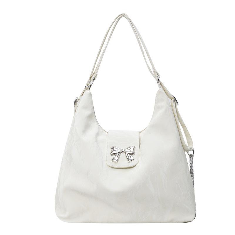 Modische Damen-Tasche mit großem Fassungsvermögen 2025 Frühling neue vielseitige Ketten-Umhängetasche Premium-Textur Tragetasche Damen