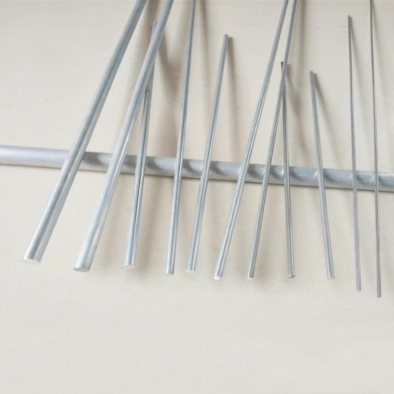 2-4Pcs Length 490mm 6061 Aluminum Rod Solid Super Hard Aluminum Round Bar Diameter 1/1.5/2/2.5/3/3.5/4/4.5/5/5.5/6/7/7.5-12mm