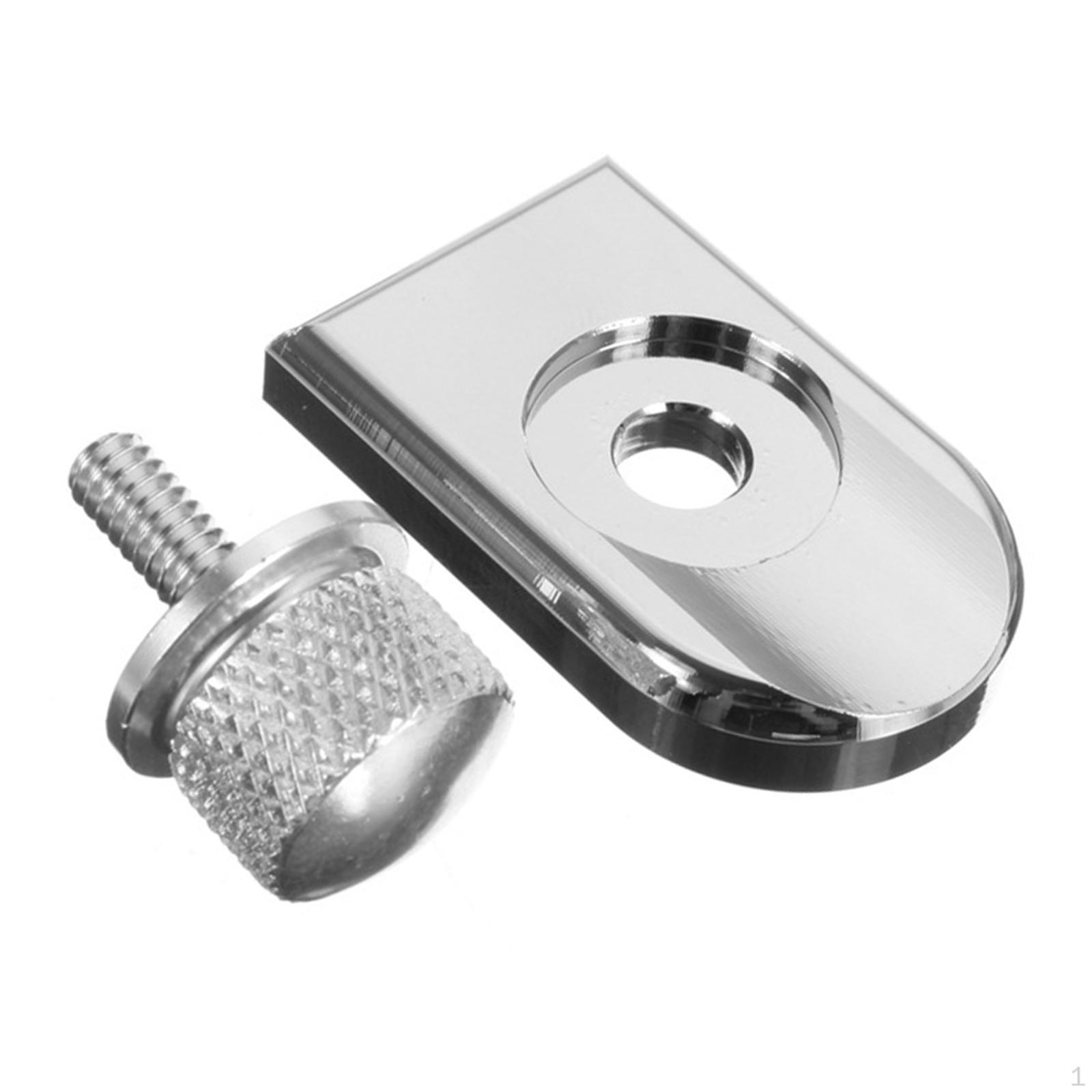 

Крышка винта болта сиденья мотоцикла Простая установка, прочная, прямая замена серебряный