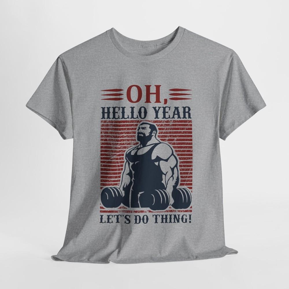 Gym Warrior T-Shirt | Hardcore Fitness Tee | Strength Training Enthusiast Shirt