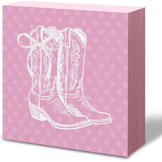 Preppy Girls Room Decor, The Best Things in Life Are Free Sign Wooden Block Preppy Desk Decor, Girl's Bedroom Accessories, Woman Empowerment and