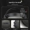 Commercial Double-Handled Cast Iron Frying Pan