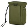 Taktische Tasche Outdoor Camping Zubehörtasche, Oxford-Gewebe, MOLLE-kompatibel, mit Kordelzugverschluss, Karabinerclip für Outdoor-Camping