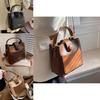 Fashionable Womens Bucket Bag Unique Color Block Design Versatile Soft Bag Shoulder