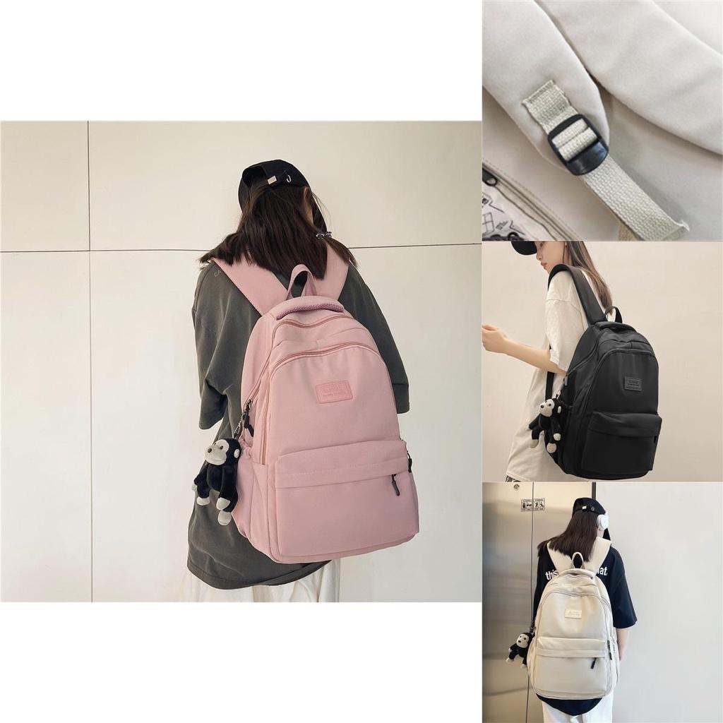 2023 New Korean Style School Backpack For Middle And High School Students Simple And Spacious Ruiying Brand