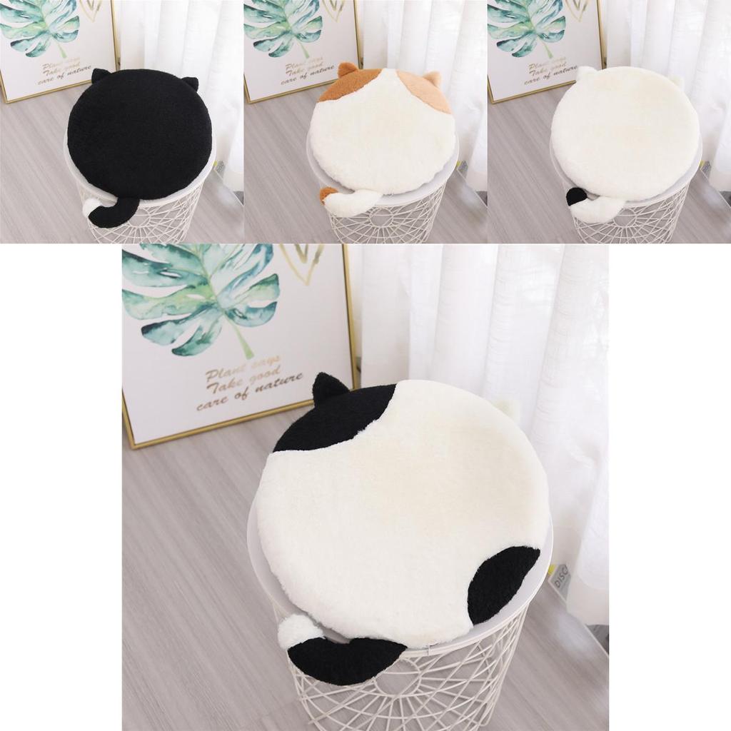 Memory Foam Cat Cartoon Seat Cushion For Dorm Room Comfort And Lounge Use