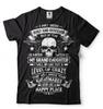 I May Seem Quiet Grandpa Granddaughter T  Shirt Edgy Skull Gun Tee Black