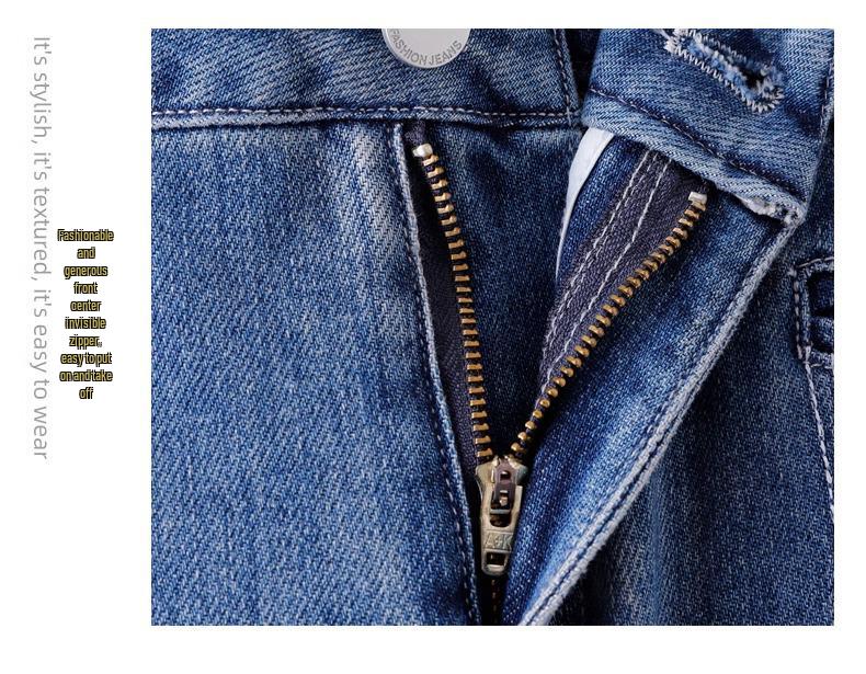 Women's 2025 High Waist Retro Wide Leg Jeans - Slimming, Loose, and Draped Straight Leg Trousers for Spring and Autumn