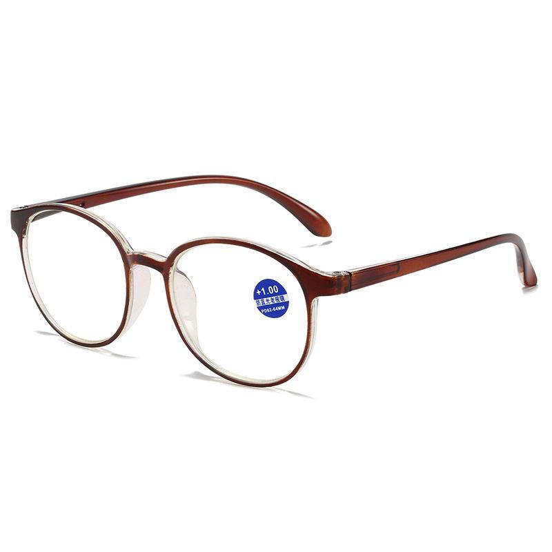 Ready to Ship Cheap Plastic Round Frame Anti Blue Light Reading Glasses 2026