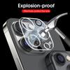 Camera Lens Tempered Glass Films for iPhone 16 Pro Max 15 Pro 14 Plus 13 Mini Apple Phone Rear Cameras Screen Protectors Cover