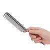 Professional Rat Tail Hair Comb Salon Hairdressing Styling Comb Barber Aluminum Metal Comb
