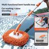 Special Brush for Car Washing Mop with Curved Rod