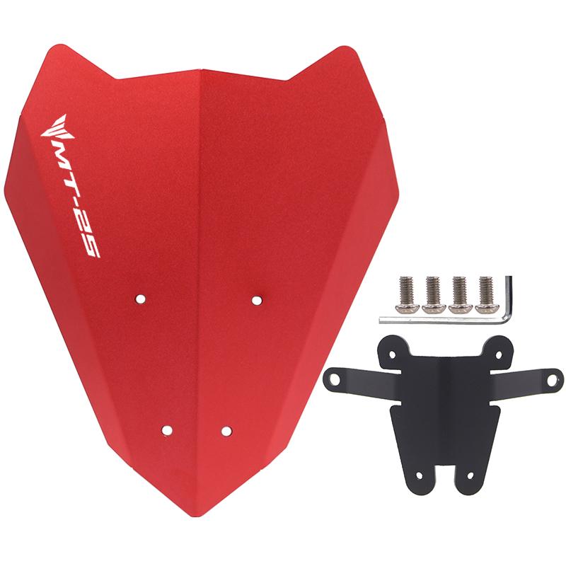 

Лобовое стекло для YAMAHA MT25 MT03 2022, лобовое стекло, дымчатое, MT-25 MT-03, аксессуары для мотоциклов, ветер MT25 LOGO Red