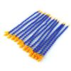 12pcs 1/4" Thread Coolant Hose Round Flat Nose Flexible Coolant Pipe Coolant Pipe  CNC Machine