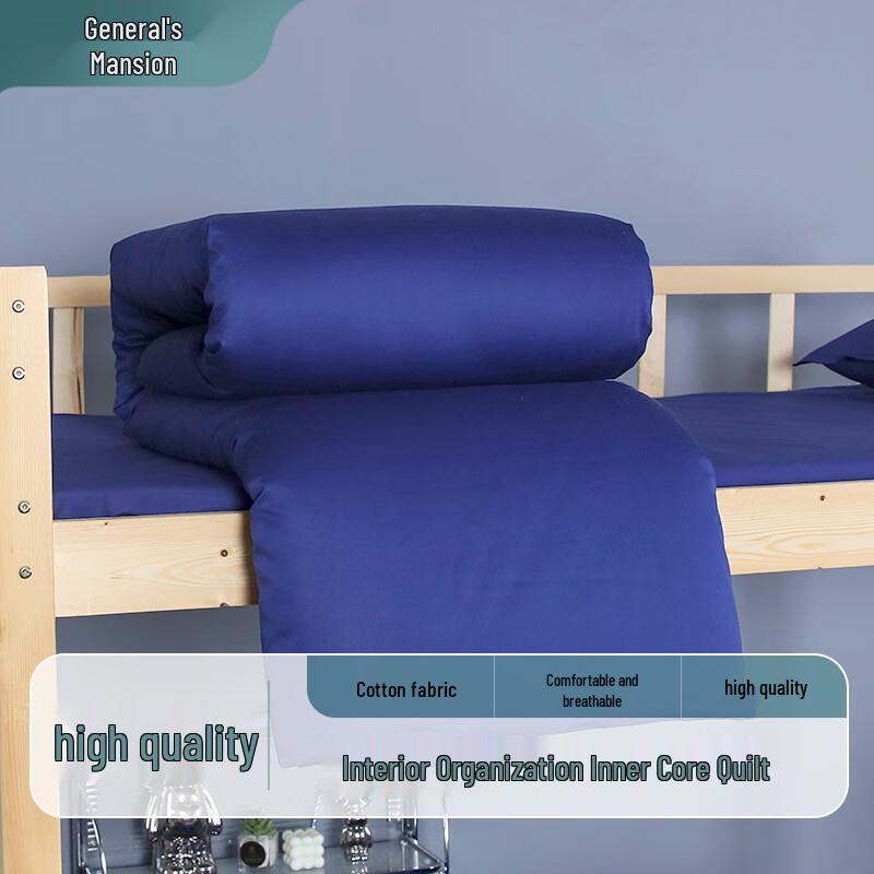 General s Mansion Single Four Seasons Blue Quilt