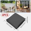 4Pcs Waterproof Sofa Seat Cushion Cover Elastic Solid Angle Sofa Seat Cover Pets Kids Patio Outdoor Cushion Slipcover Seat Case