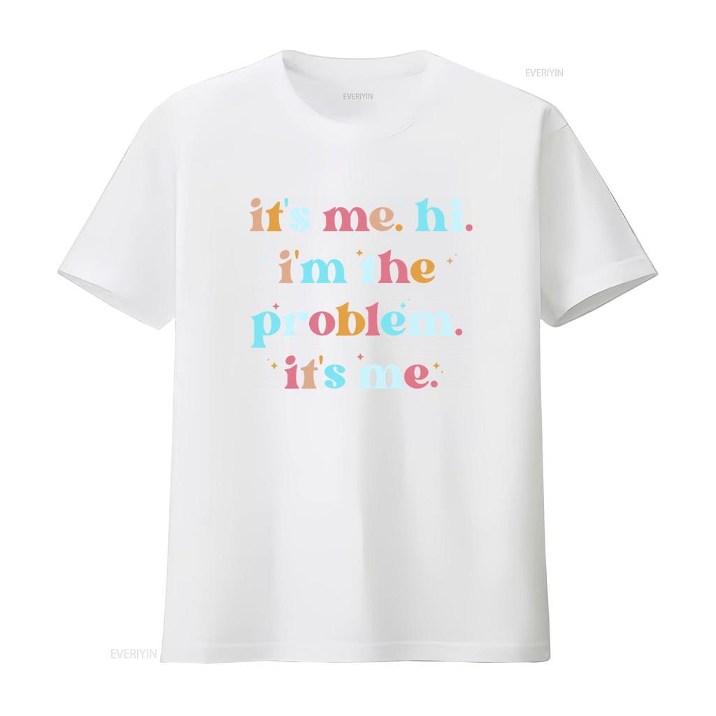 Its Me Hi Im The Problem T Shirt Concert Fans Trendy Ts Toddler Swifty Youth Birthday Girl Eras Tour Vintage Graphic
