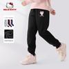 Hello Kitty Children's Sweatpants 2025 New Style Long Pants Black Girls' Pants Autumn Big Girl Sweatpants