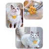 Fashion Small Flower Cats Collar Lace Bib Lace Pet Collar Bib Sweet Cat Necklace