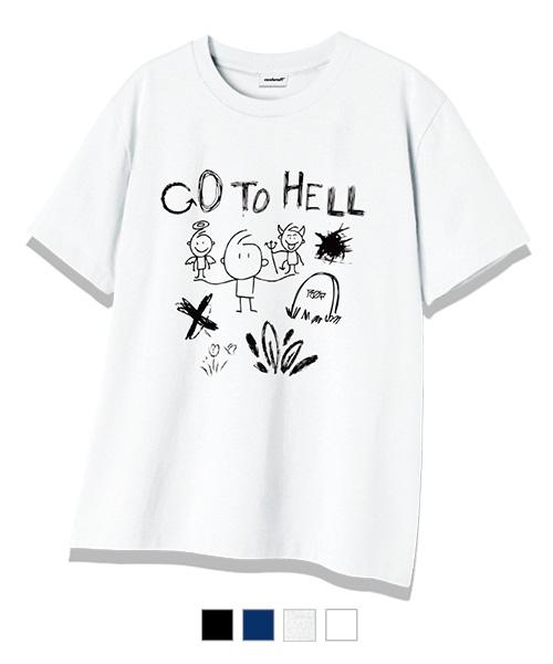 Случайная Off Иди к черту Футболка (4 цвета) (Тип) Black/M