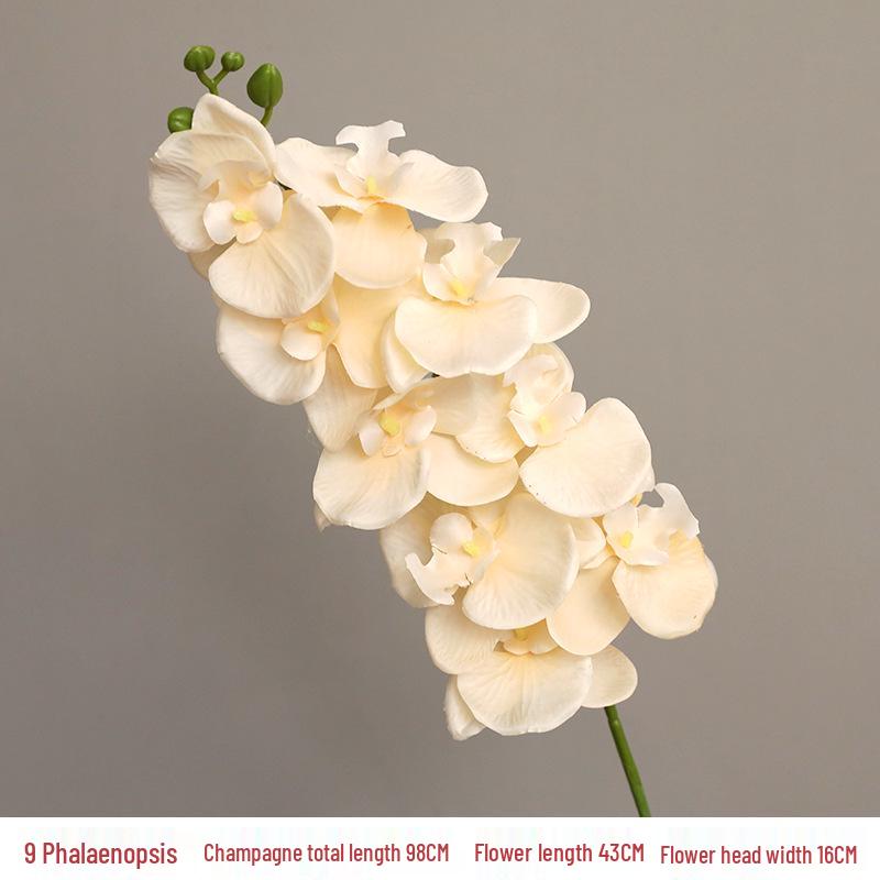 Luxury Realistic Phalaenopsis Artificial Flower for Weddings and Home Décor