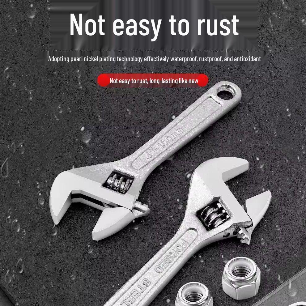 Universal Adjustable 4" & 6" Mini Multi-Function Plumbing Wrench Tool