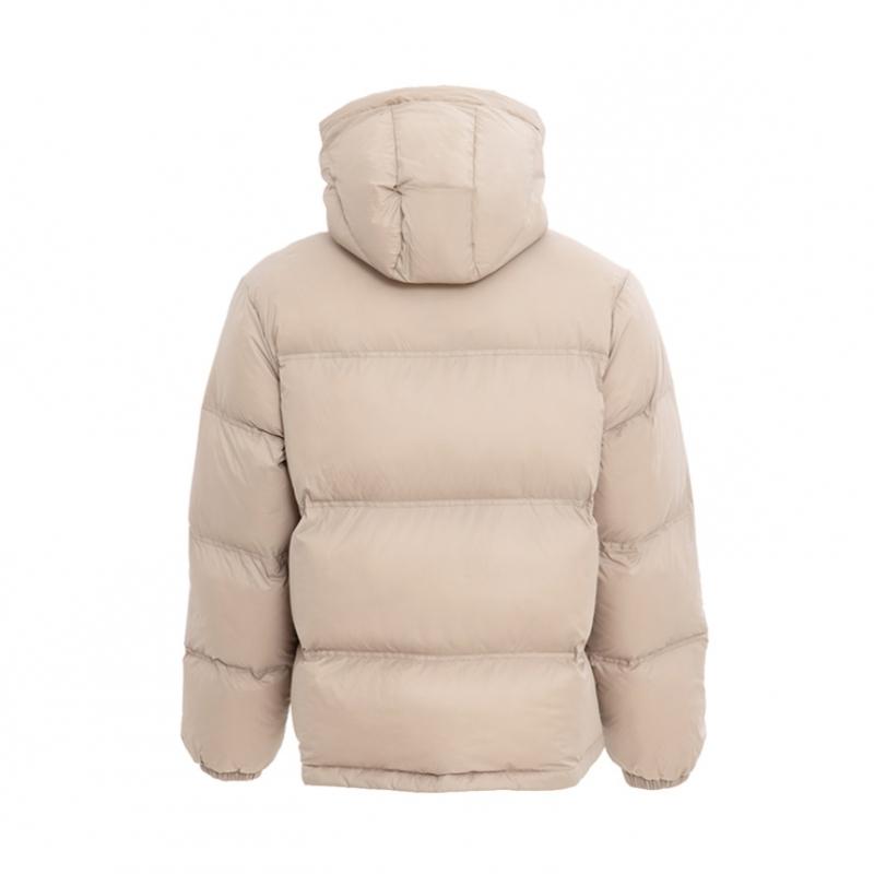 Converse Padded Puppy Hoody Jacket Beige Ucj146 X9v