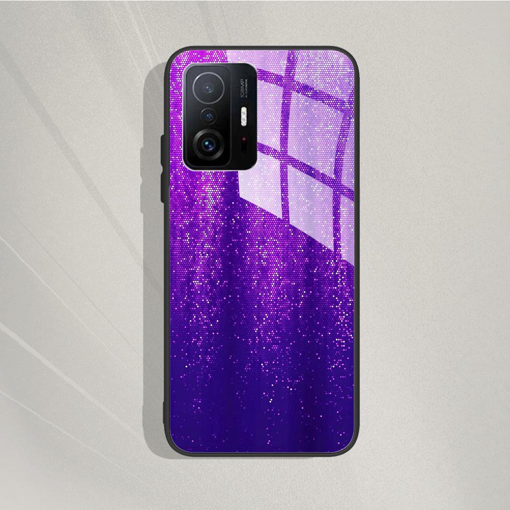 For Xiaomi 11T Pro 11T Case Fashion Tempered Glass Case Back Cover Fundas For Xiaomi 11T Pro 11T Phone Cases 11T Pro 11 T Capa